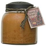 Pecan Belgium Waffles Jar Candle 34oz - As Pictured - 4.75"L x 4.75"W x 5.50"H