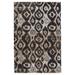 Nikki Chu Livio Ikat Black/ Tan Area Rug