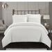 Chic Home Jas 3 Piece Comforter Set Embossed Quilted Vine Pattern