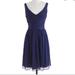 J. Crew Dresses | J.Crew Heidi Dress In Silk Chiffon | Color: Blue | Size: 4