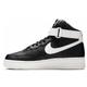 NIKE Men’s Air Force 1 High '07 Basketball Shoes, Black White, 9 UK