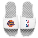 Men's ISlide White NBA Space Jam 2 Galaxy Slide Sandals