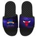 Men's ISlide Black Chicago Bulls Space Jam 2 Galaxy Slide Sandals