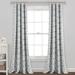 Jungle Adventure Geo Blackout Window Curtain Panel Gray Single 52x84 - Lush Decor Baby 16T007320