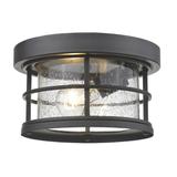 Z-Lite Exterior Additions 10 Inch Outdoor Flush Mount - 555F-BK