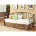 Marena Black Twin Metal Sloped Rail Daybed