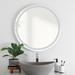 Randolph Morris Lily 24" Lighted Round Bathroom Mirror with Anti-Fog RMFA-M28-24