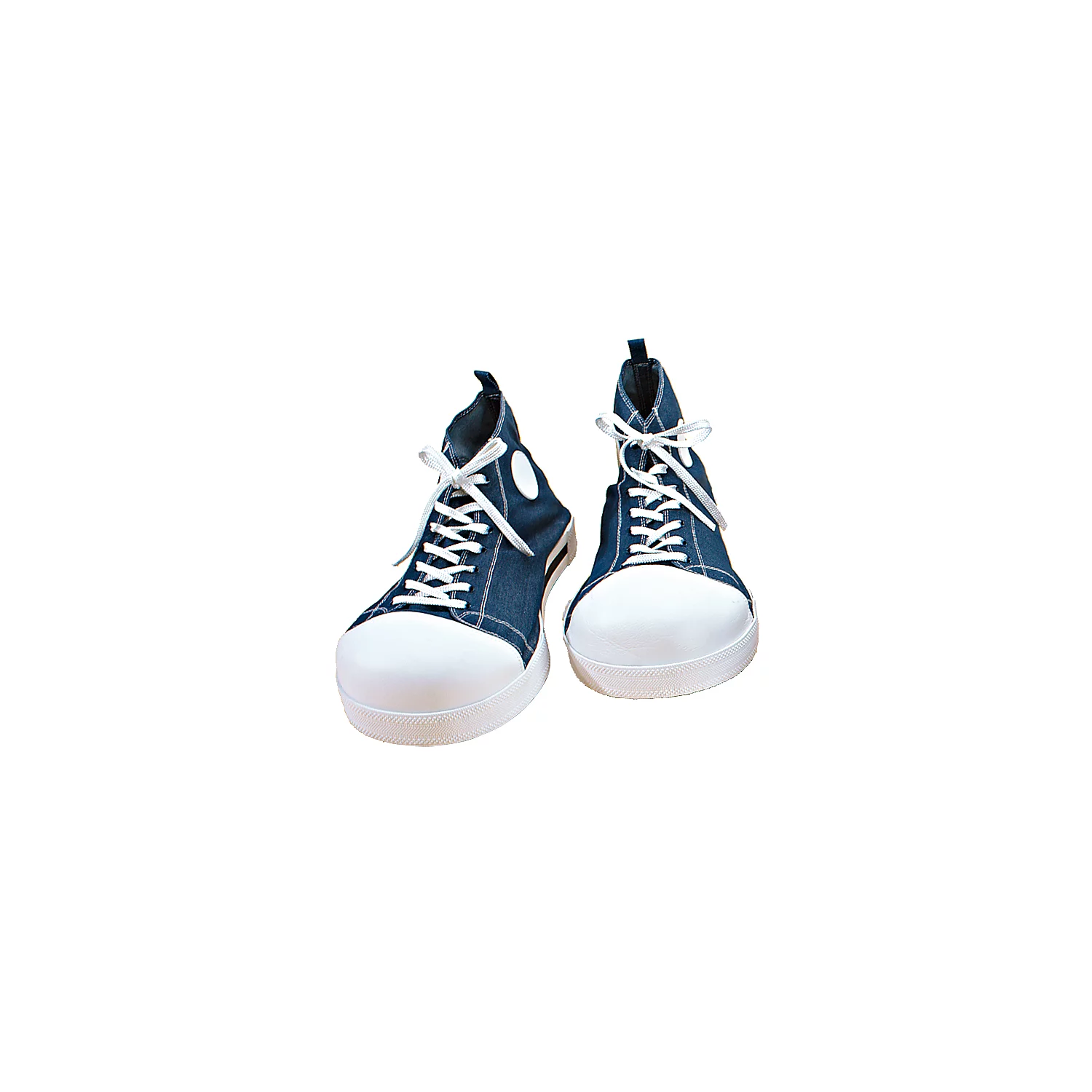 Riesen-Clownschuhe Sneaker, jeansblau Image