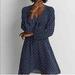 American Eagle Outfitters Dresses | American Eagle Polka Dot Dress | Color: Blue/White | Size: S
