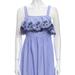 Kate Spade Dresses | Kate Spade Periwinkle Midi Dress Xs | Color: Blue/Purple | Size: Xs