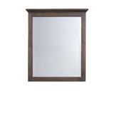 Southport Brown Mirror by Homestyles in Brown