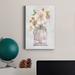 Winston Porter Mini Bouquet I Premium Gallery Wrapped Canvas - Ready To Hang Metal in Blue/Green/Indigo | 60 H x 40 W x 1 D in | Wayfair