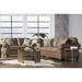 Canora Grey Macalla 2 - Piece Faux Leather Living Room Set Faux Leather in Brown | 38.5 H x 91 W x 38 D in | Wayfair Living Room Sets