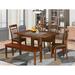 Lark Manor™ Adonica Butterfly Leaf Solid Wood Dining Set Wood in Brown | 30 H in | Wayfair 399B6B004419418C8AC593A852A88346