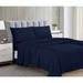 White Noise 1800 Series Ultra Soft Microfiber Sheet Set Microfiber in Blue/Navy | Queen | Wayfair ANEW2767 42513913