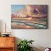 Highland Dunes Copper Beach - Wrapped Canvas Painting Canvas in Blue | 18 H x 12 W x 1 D in | Wayfair DDEE432D95934043B2C139FB31F7F6D6
