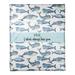 Rosecliff Heights Cunha I Whale Always Love You Throw Blanket Microfiber/Fleece/Microfiber/Fleece in Gray | 60 H x 50 W in | Wayfair