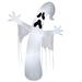 The Holiday Aisle® Creepy Ghost Inflatable Polyester in White | 144 H x 103 W x 30 D in | Wayfair D146F77385094E9E8177E39999B0F98E