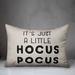 The Holiday Aisle® Rohon Hocus Pocus Moon Stars Rectangular Pillow Cover & Insert Polyester/Polyfill blend | 14 H x 20 W x 1.5 D in | Wayfair