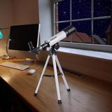 Yescom 360/50Mm Astronomical Refractor Telescope Refractive Eyepieces Tripod Glass in Blue/White | 22 H x 10 W x 19 D in | Wayfair