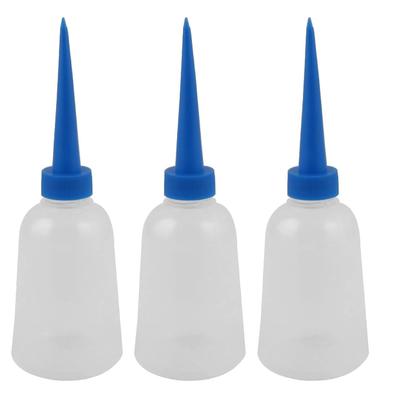 150ml Industry Pointy Nozzle Sewing Machine Oil Squeeze Bottle 3pcs - 2.2" x 6.6"(Max.D*H)