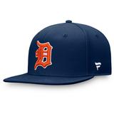 Men's Fanatics Branded Navy Detroit Tigers Cooperstown Collection Core Snapback Hat