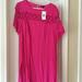 Torrid Dresses | Hot Pink Artistic Torrid T-Shirt Dress | Color: Pink | Size: 1x