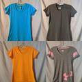 Under Armour Tops | 4 Under Armour Shirts | Color: Gray/Orange | Size: Xs