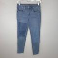 American Eagle Outfitters Jeans | American Eagle Patchwork High Rise Jegging Jeans 4 | Color: Blue | Size: 4