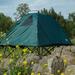 Kamp-Rite Double Compact Quick Setup 2 Person Tent Cot, Chair & Tent, Nylon in Green | 59 H x 55 W x 85 D in | Wayfair KAMPDCTC343