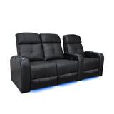 Valencia Theater Seating Valencia Verona Home Theater Seating | Premium Top Grain Italian 9000 Leather, Power Recliner, Power Headrest | Wayfair