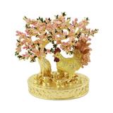 Bungalow Rose Bejeweled Peach Blossom - Rooster Metal | 4 H x 3.5 W x 2 D in | Wayfair D7CA917B4F40409289595A64FB442DFC