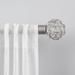 ATI Home Rings 1" Curtain Rod and Finial Set