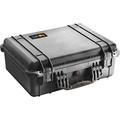 PELI 1520 Rugged Protective Case for Sensitive Equipment, IP67 Watertight, 49L Capacity, Made in Germany, With Customisable Foam Inlay, Black