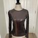 Michael Kors Tops | Michael Kors Gunmetal Sequin Top. Sz Small | Color: Gray | Size: S