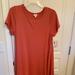 Lularoe Dresses | Bnwt Lularoe L Carly | Color: Orange | Size: L