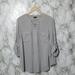 Torrid Tops | 3/$30 Torrid Hanna Button Down Tunic Top | Color: Gray | Size: 2