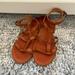 American Eagle Outfitters Shoes | American Eagle Outfitters Brown Leather Sandal | Color: Brown | Size: 10