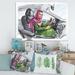 East Urban Home Arabian Woman Driving a Car II - Painting on Canvas Metal in Gray/Green | 30 H x 40 W x 1.5 D in | Wayfair