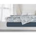Safdie & Co. Inc. Floral Microfiber Sheet Set Polyester in Blue/Navy | Full | Wayfair 38786.4D.13