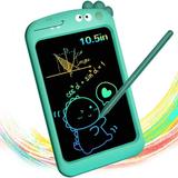 LCD Writing Tablet Dinosaur Toy Colorful Drawing Doodle Board 10.5 Inch Portable Electronic Graphics Learning Toys for Age 3-8 Boys