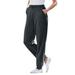 Plus Size Women's Better Fleece Jogger Sweatpant by Woman Within in Heather Charcoal (Size M)