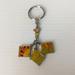 Disney Accessories | Disney Tigger Key Chain Colorful Enamel | Color: Orange/Yellow | Size: See Pics Approx 4.25" X 2.5"