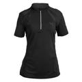 Back On Track Olivia Iontex Short Sleeve 1/4 Zip - XL - Black - Smartpak