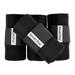 SmartPak Standing Bandages - Pack of 4 - Black - Smartpak