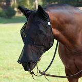 Crusader Fly Mask - Quiet Ride - Long with Ears - Warmblood - Smartpak