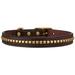 English Bridle Leather Clincher Collar - 18" - Havana - Smartpak