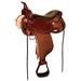 High Horse Willow Springs Cordura Saddle - 15" - Wide - Tobac - Smartpak