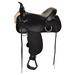 High Horse Lockhart Cordura Trail Saddle - 15" - Wide - Black - Smartpak