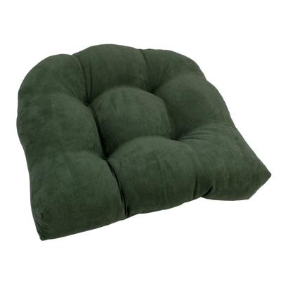 19-inch U-Shaped Microsuede Chair Cushion (Set of 1, 2, or 4)